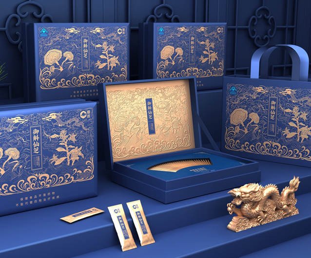 禦斛仙芝破壁靈芝孢子（zǐ）鐵皮石斛（hú）粉禮盒（hé）