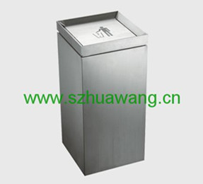 不（bú）鏽鋼垃圾桶E013