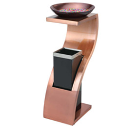 不鏽鋼垃（lā）圾桶E026