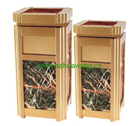 不（bú）鏽鋼垃圾桶E034