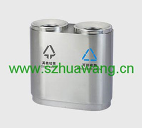 不鏽鋼垃（lā）圾桶E037