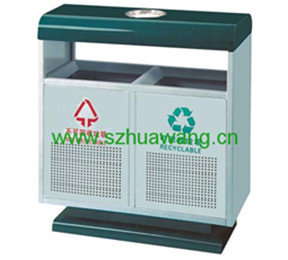 鋼板（bǎn）垃圾桶C030