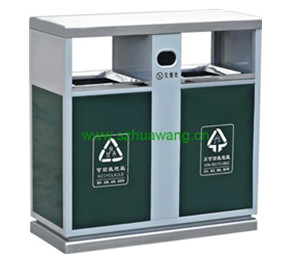 鋼板（bǎn）垃圾桶C048