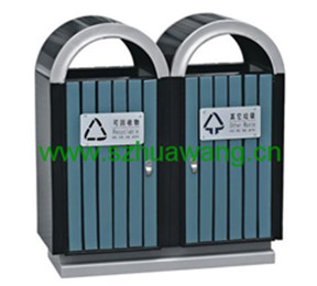 鋼（gāng）木垃圾桶D043