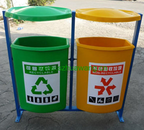 玻璃鋼垃（lā）圾桶A019