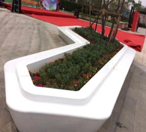 玻璃鋼（gāng）樹池坐凳